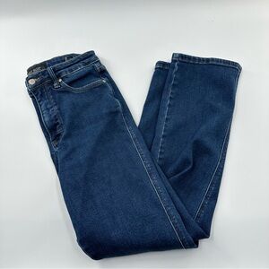 Judy Blue Los Angeles Mid Rise Straight Leg Jeans – Dark Wash, Size 7/28